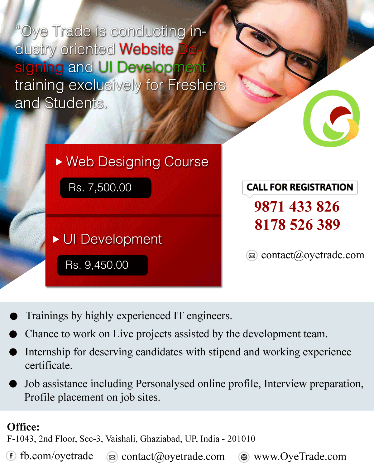 Web designing job vacancy in cochin